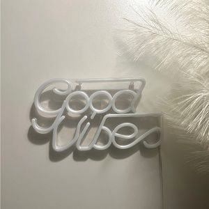 Good Vibes LED sign- Brand New Condition